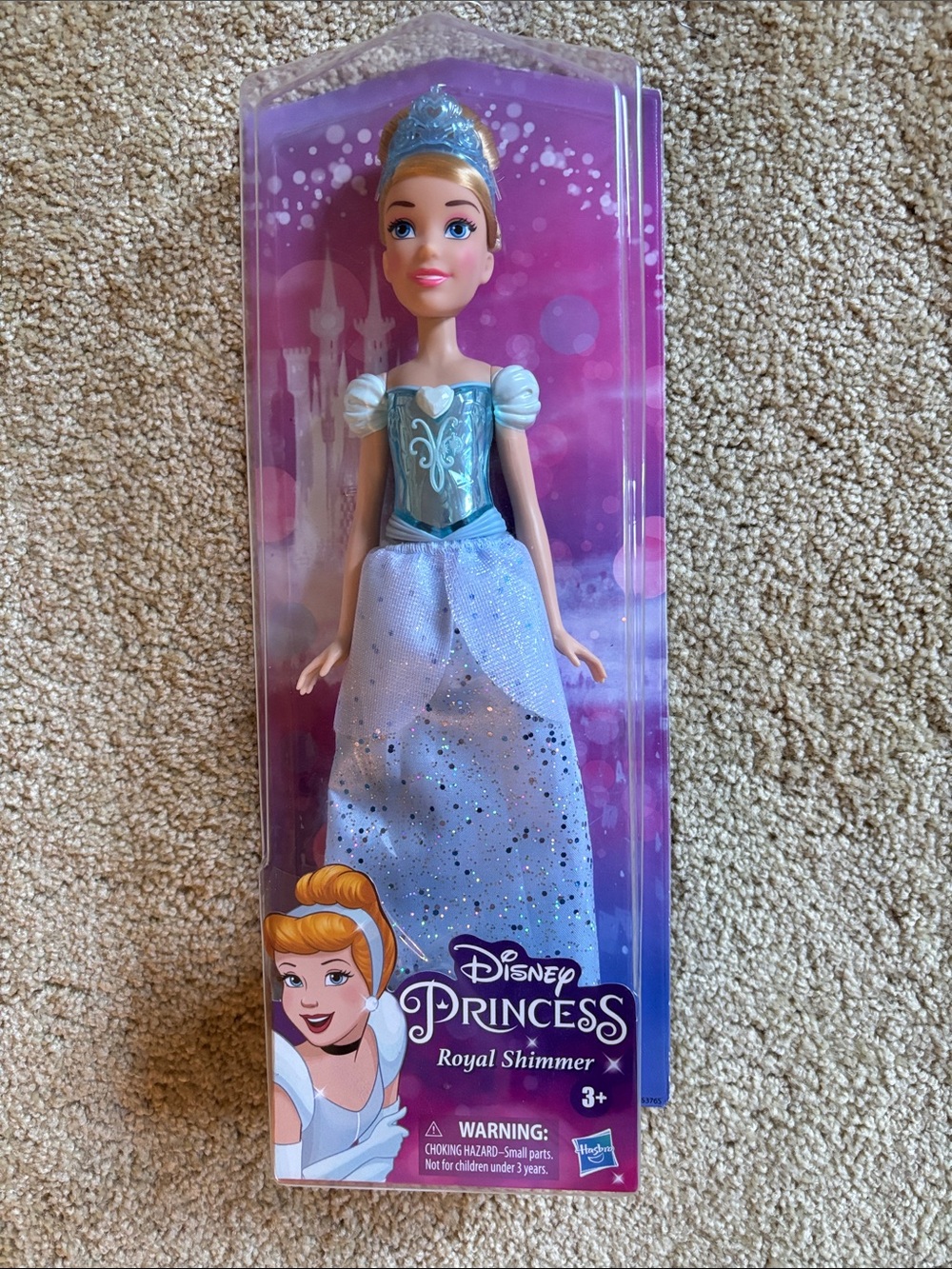 Disney Cinderella Doll in Shimmery Light Blue and Silver